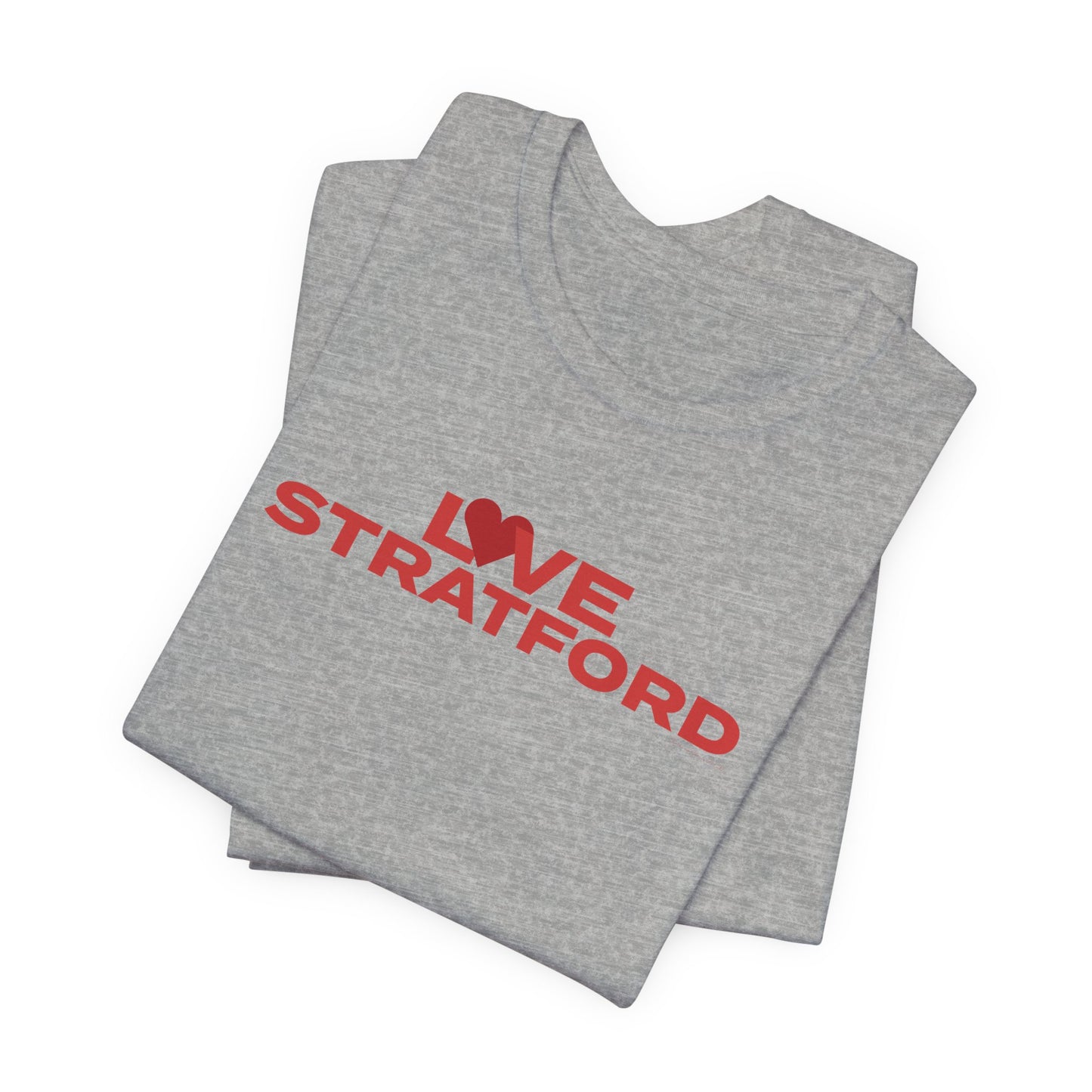 Love Stratford Unisex Jersey Short Sleeve T-Shirt