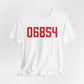 06854 Norwalk Connecticut Zip Code Unisex Jersey Short Sleeve T-Shirt