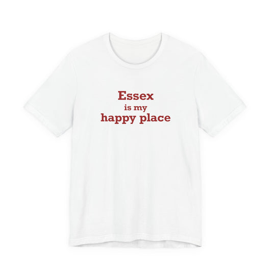 Essex is My Happy Place Unisex Jersey Short Sleeve T-Shirt