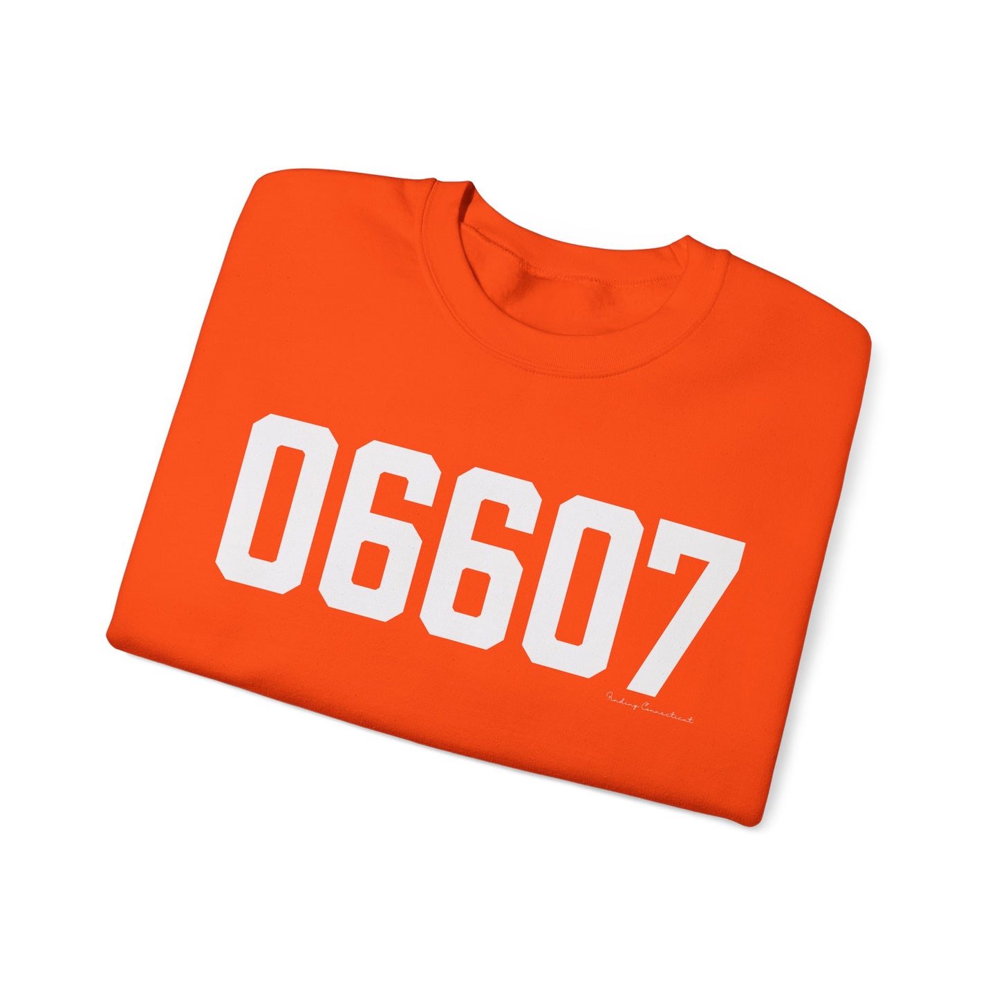 06607 Bridgeport CT Zip Code Unisex Heavy Blend™ Crewneck Sweatshirt