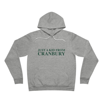 Just a kid from Cranbury Unisex Sponge Fleece Pullover Hoodie