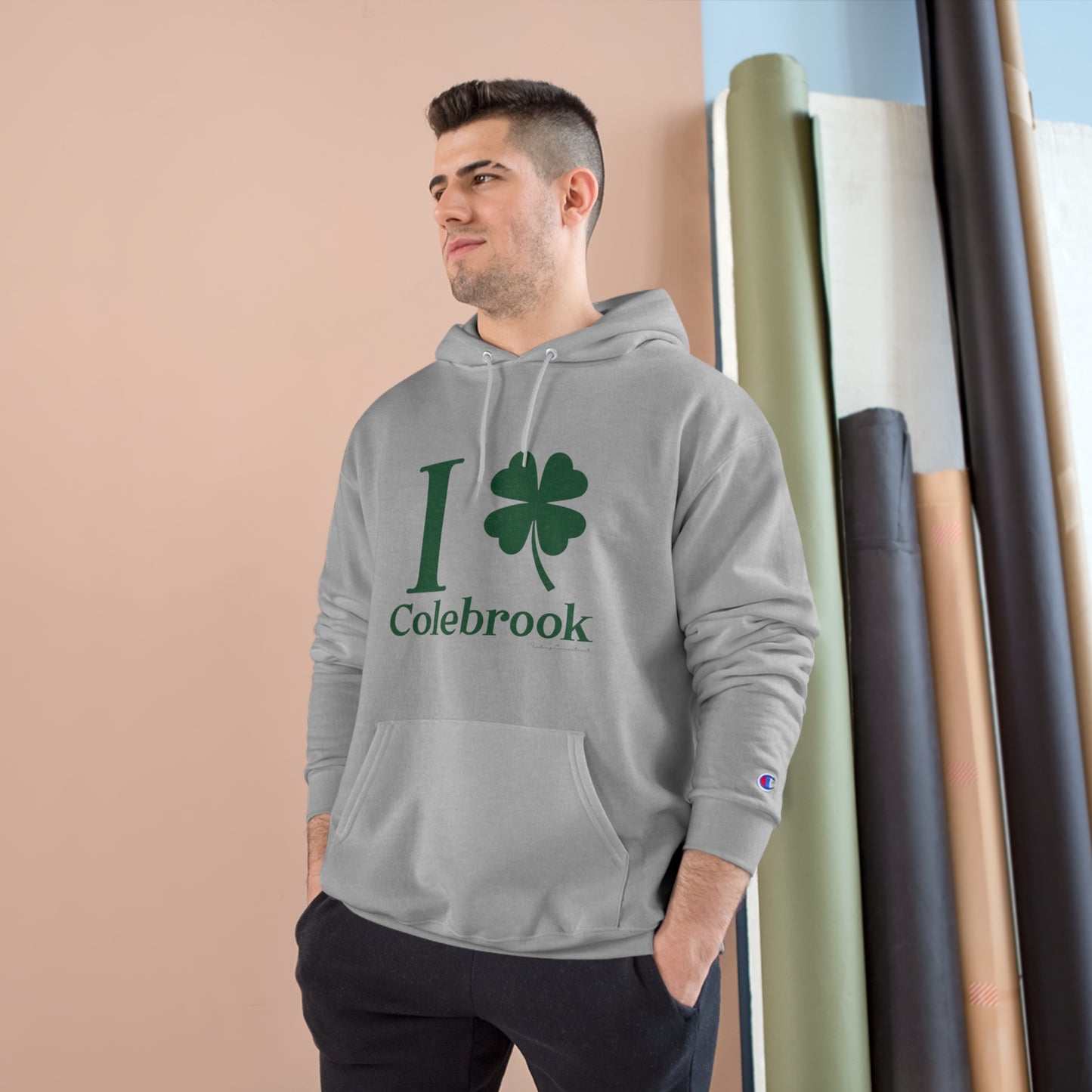 I Clover Colebrook Champion Hoodie