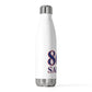 860 Salem Red, White & Blue 20oz Insulated Bottle
