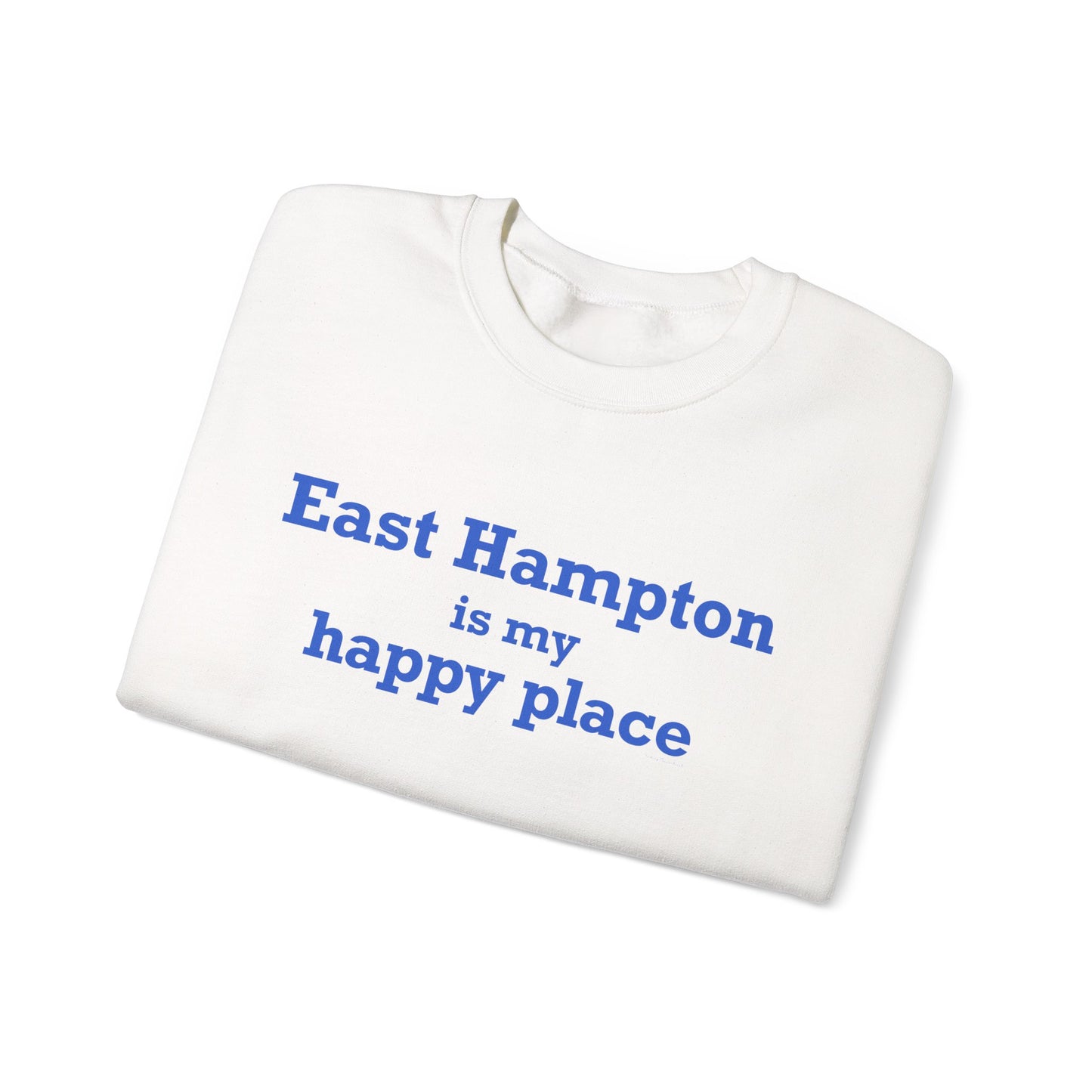 East Hampton is My Happy Place Unisex Heavy Blend™ Crewneck Sweatshirt