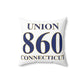 Union 860 Connecticut Spun Polyester Square Pillow