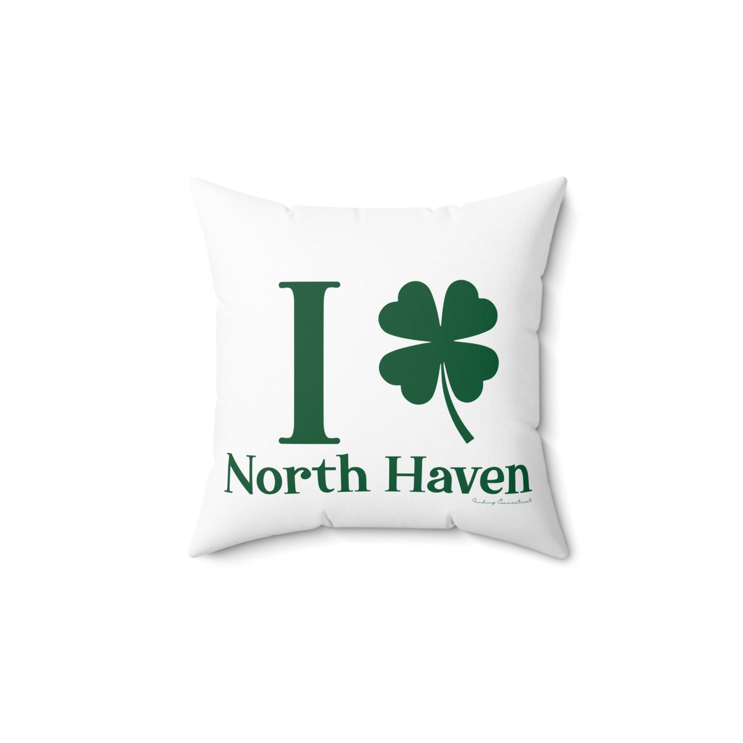 I Clover North Haven Spun Polyester Square Pillow