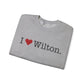 I Heart Wilton. Unisex Heavy Blend™ Crewneck Sweatshirt
