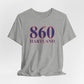 860 Hartland Red White & Blue Unisex Jersey Short Sleeve T-Shirt