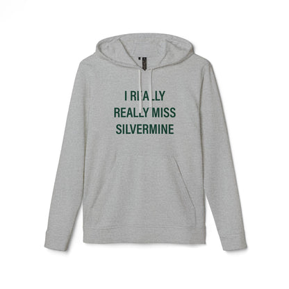 I Really Really Miss Silvermine adidas Unisex Fleece Hoodie