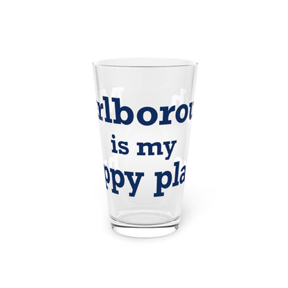 Marlborough is My Happy Place Pint Glass, 16oz