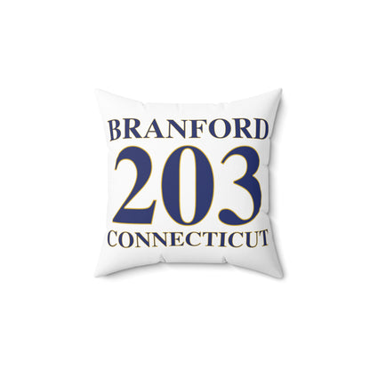 Branford 203 Connecticut Polyester Square Pillow