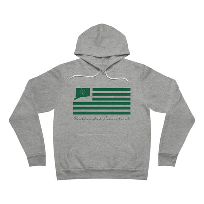 Barkhamsted Connecticut St. Patrick’s Day Flag Unisex Sponge Fleece Pullover Hoodie