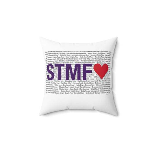 Stamford Love Spun Polyester Square Pillow
