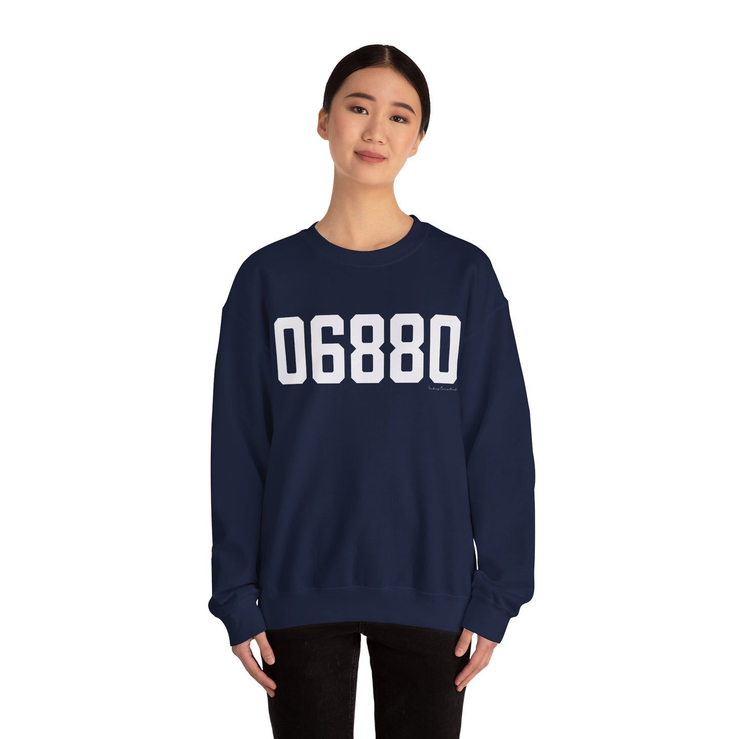 06880 Westport CT Zip Code Unisex Heavy Blend™ Crewneck Sweatshirt