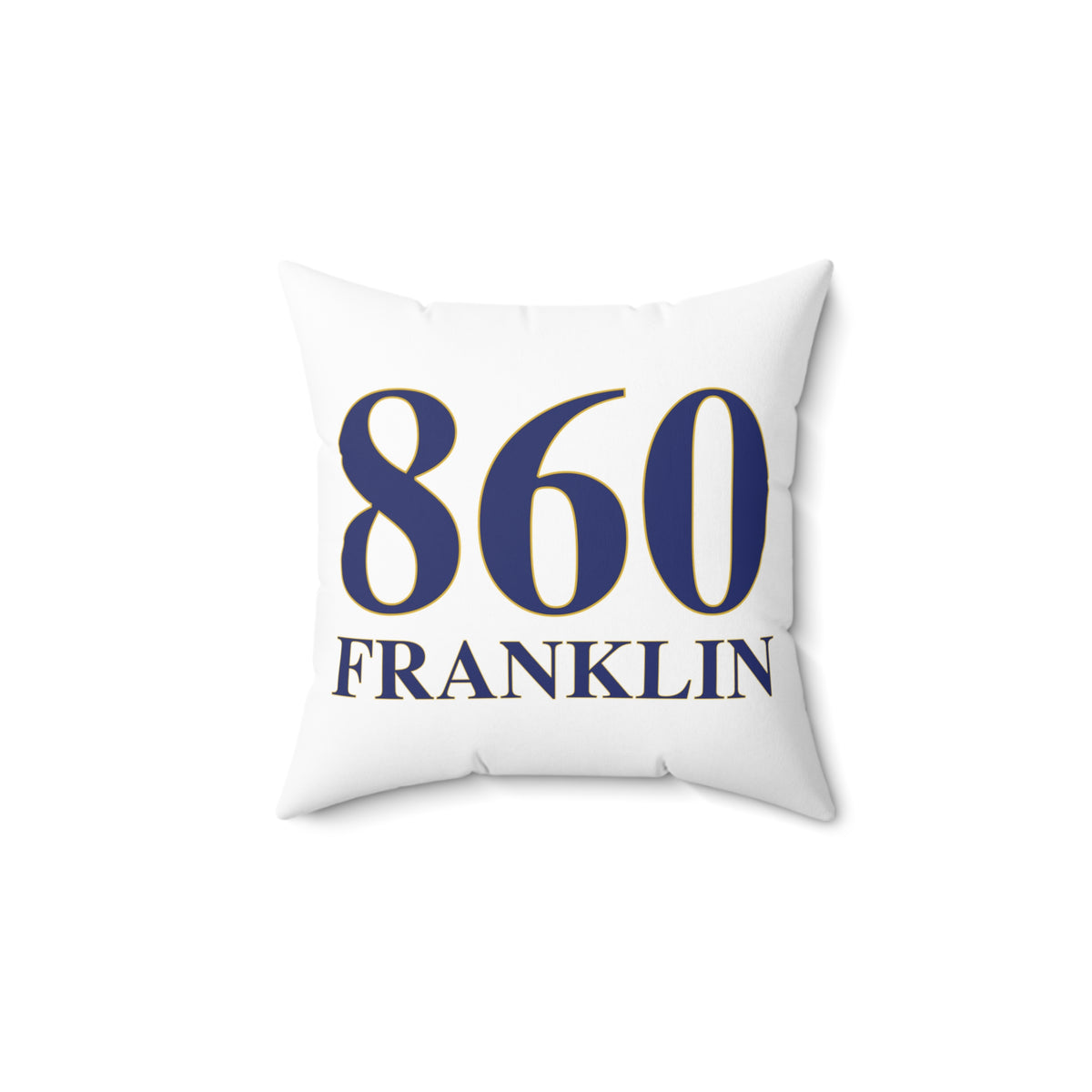 860 Franklin Spun Polyester Square Pillow