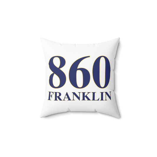 860 Franklin Spun Polyester Square Pillow