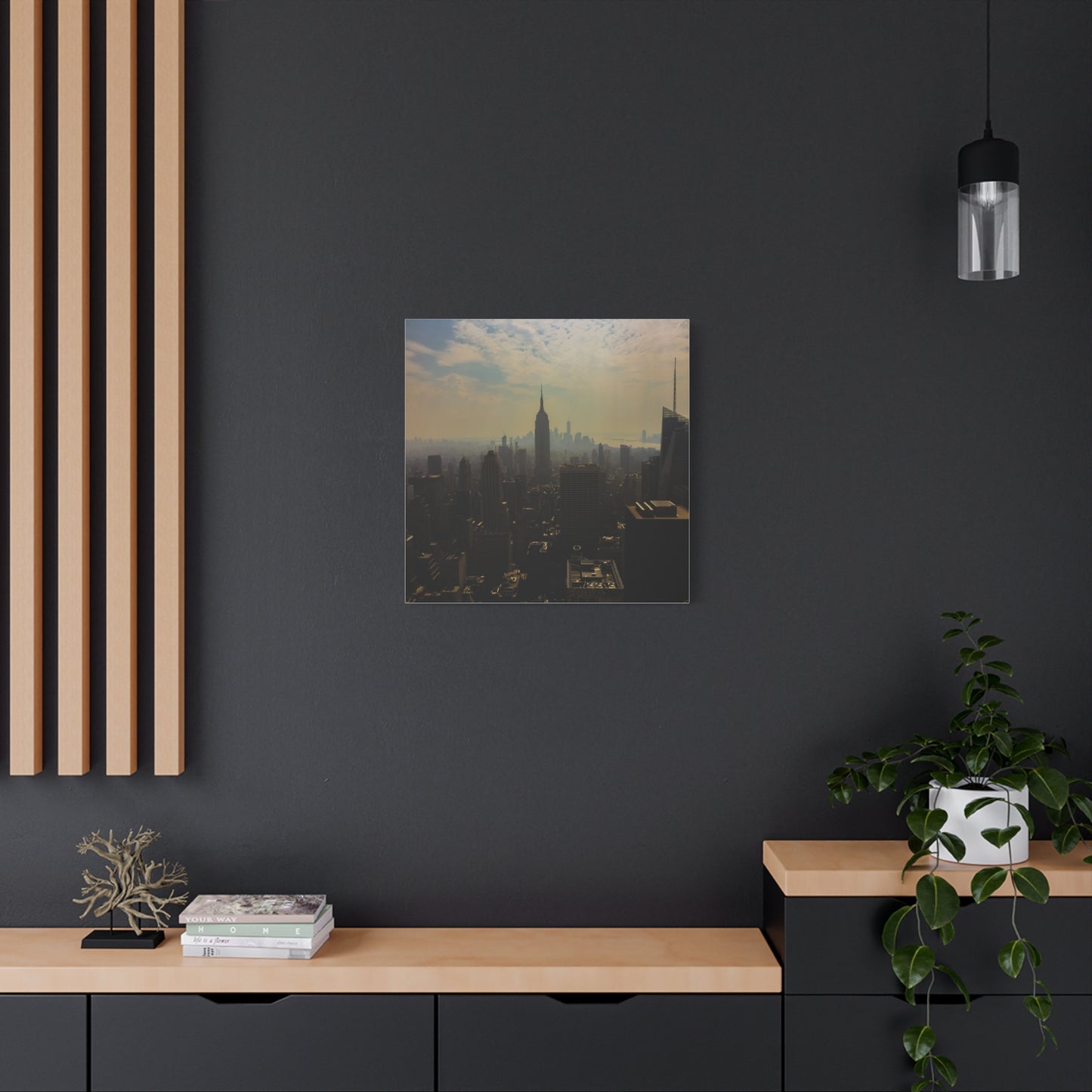 NYC Skyline Matte Canvas, Stretched, 1.25"
