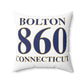 Bolton 860 Connecticut Spun Polyester Square Pillow