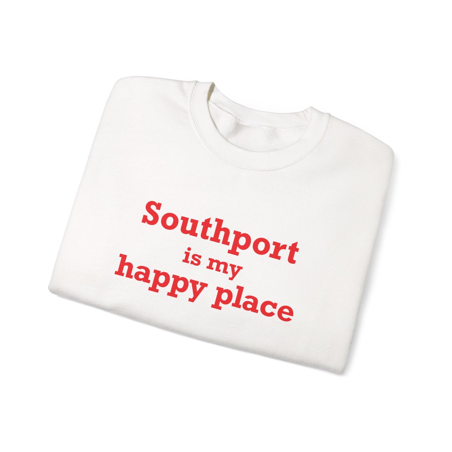 Southport is My Happy Place Unisex Heavy Blend™ Crewneck Sweatshirt