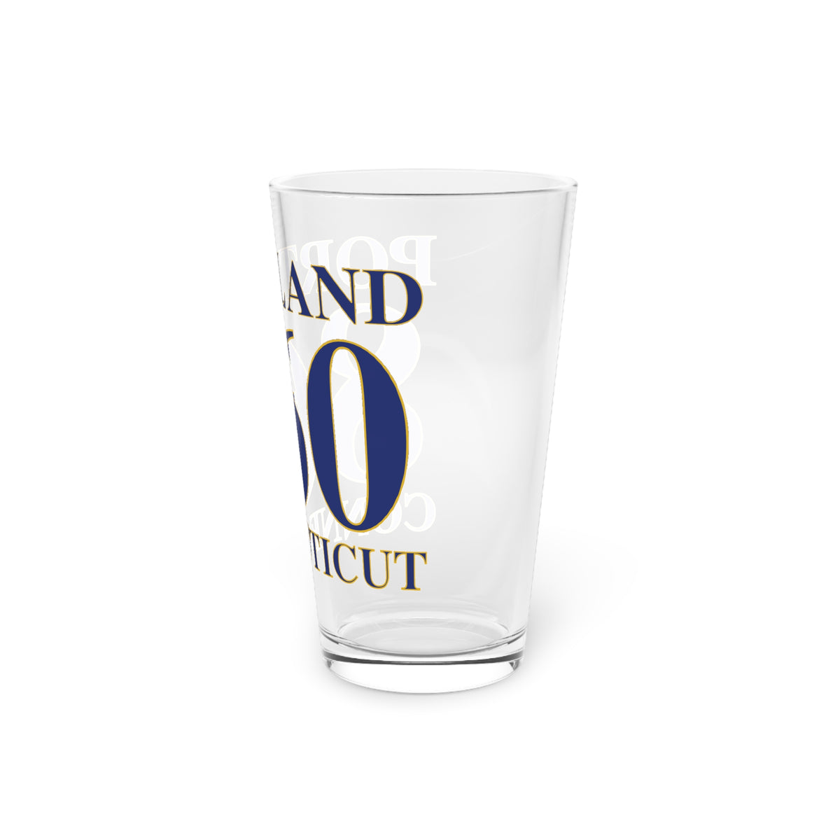 Portland 860 Connecticut Pint Glass, 16oz