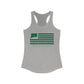 Sterling Connecticut St. Patrick’s Day Flag Women's Ideal Racerback Tank Top