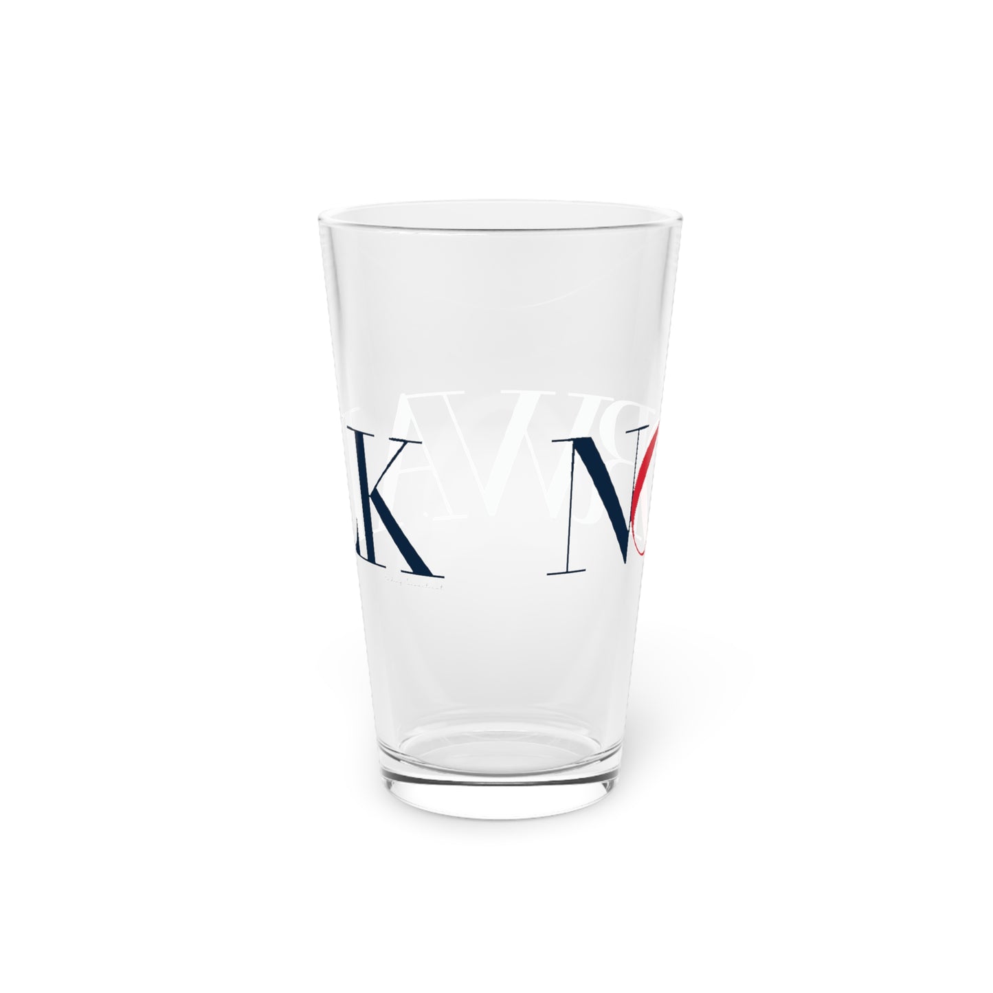 41 Tilt Norwalk Pint Glass, 16oz