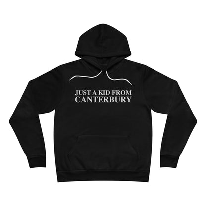 Just a kid from Canterbury Unisex Sponge Fleece Pullover Hoodie