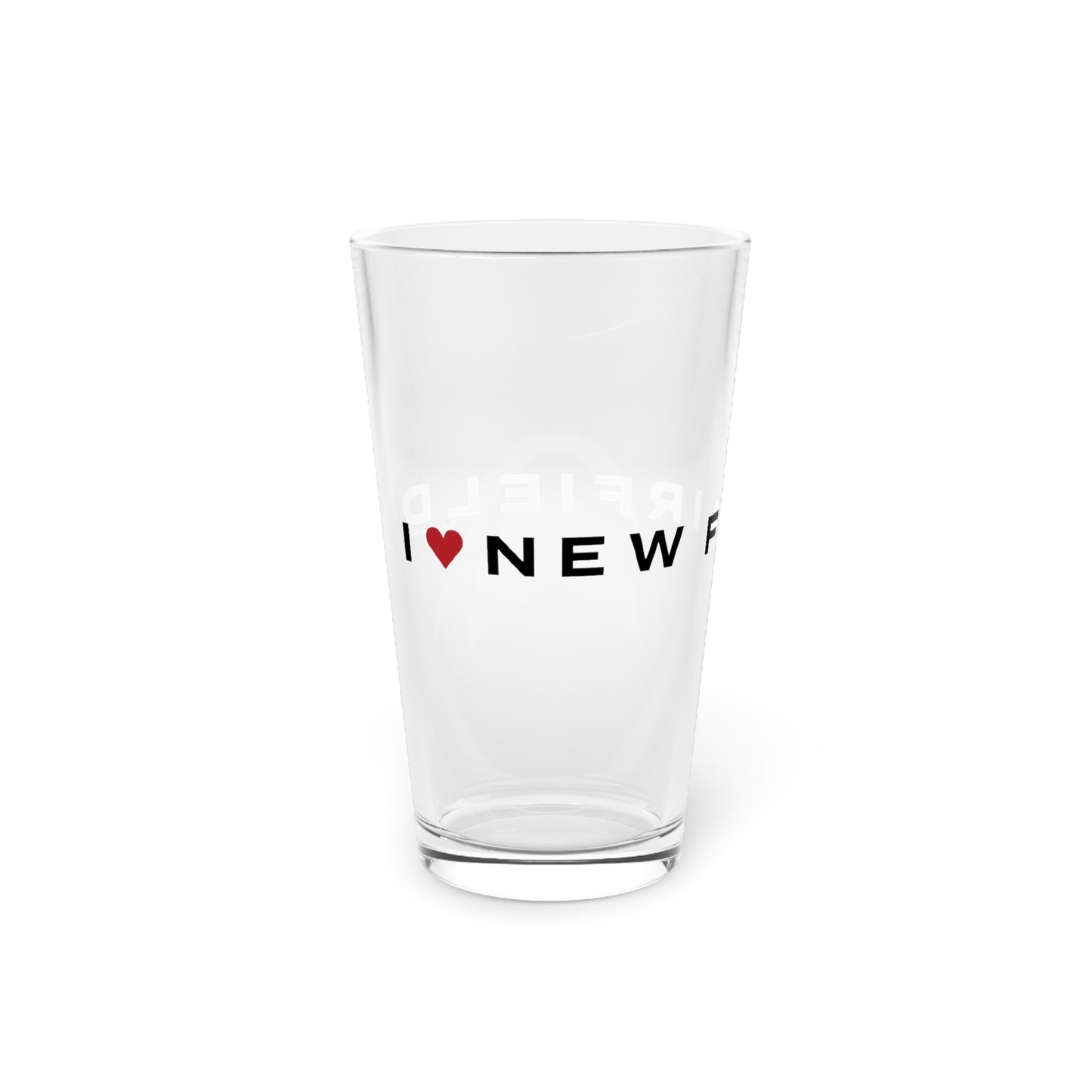 New Fairfield Vision Pint Glass, 16oz