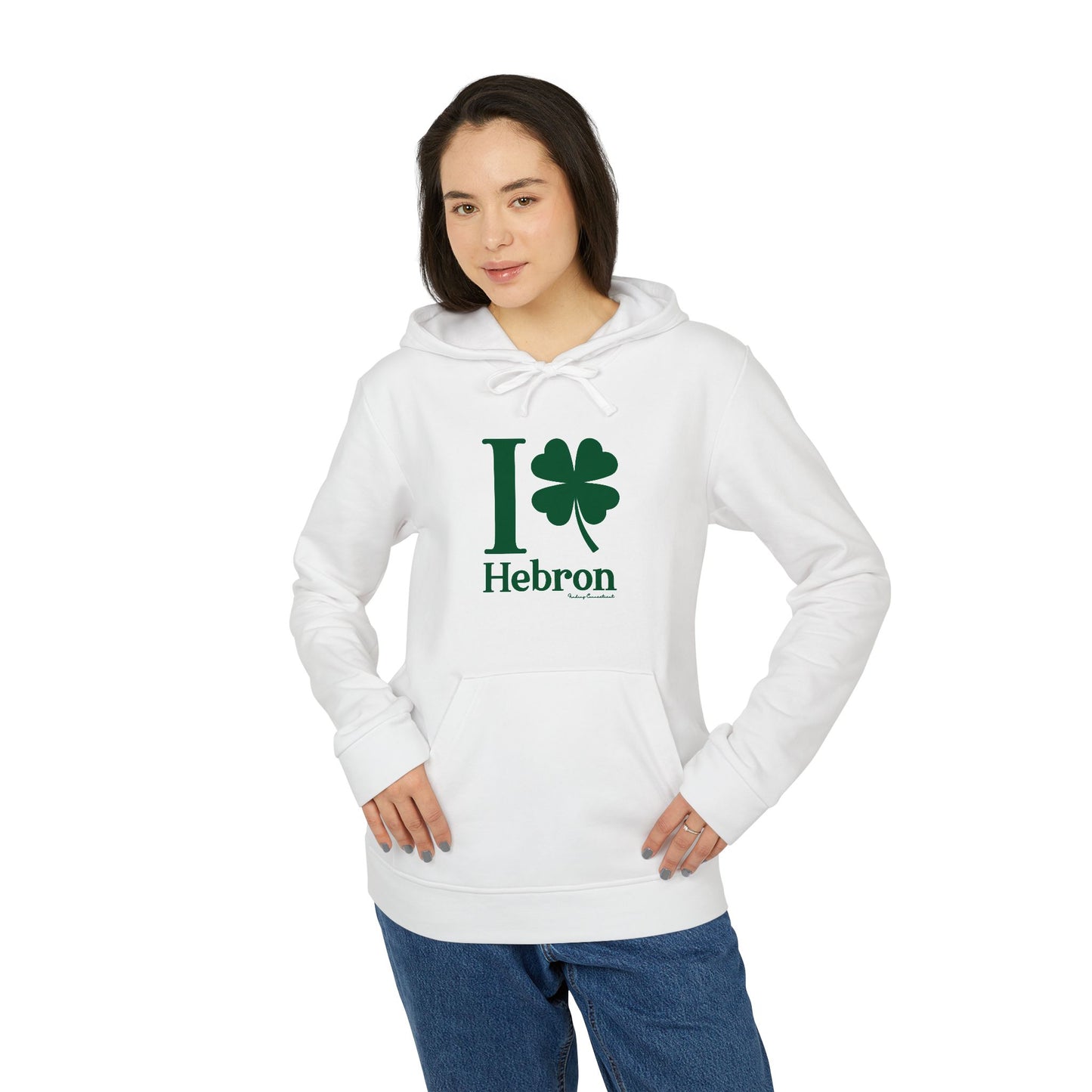 I Clover Hebron adidas Unisex Fleece Hoodie