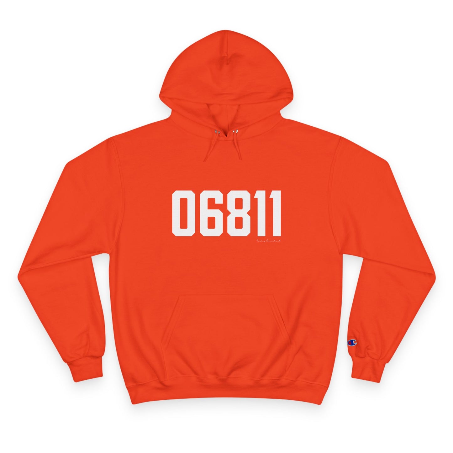 06811 Danbury CT Zip Code Champion Hoodie Sweatshirt