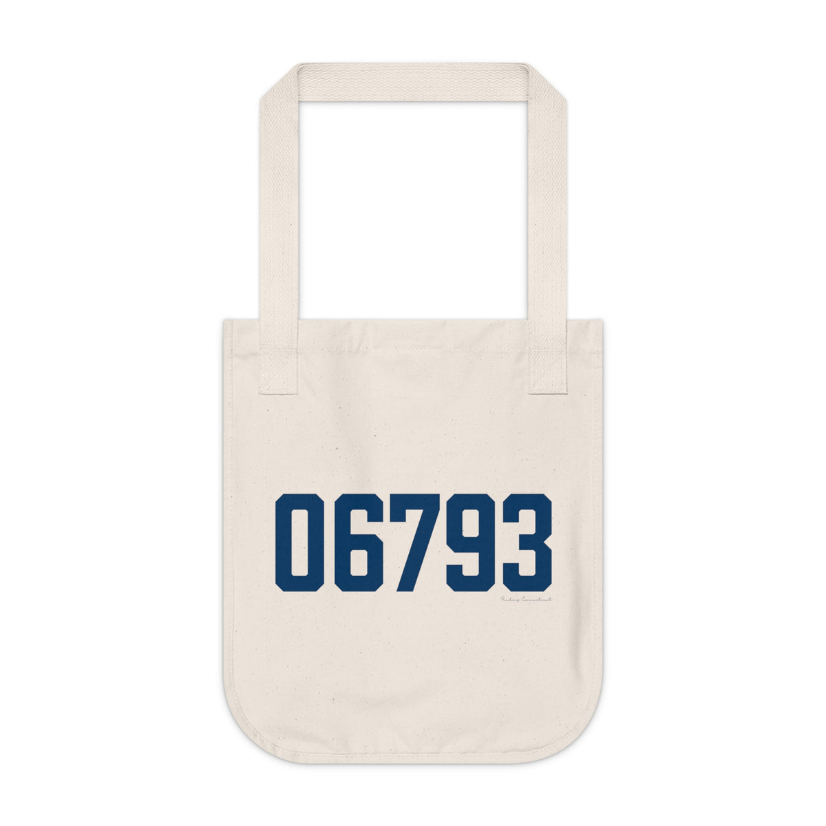 06793 Washington Connecticut Zip Code Organic Canvas Tote Bag