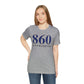 860 East Hampton Unisex Jersey Short Sleeve Tee