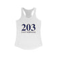 203 East Norwalk Women's Ideal Racerback Tank Top