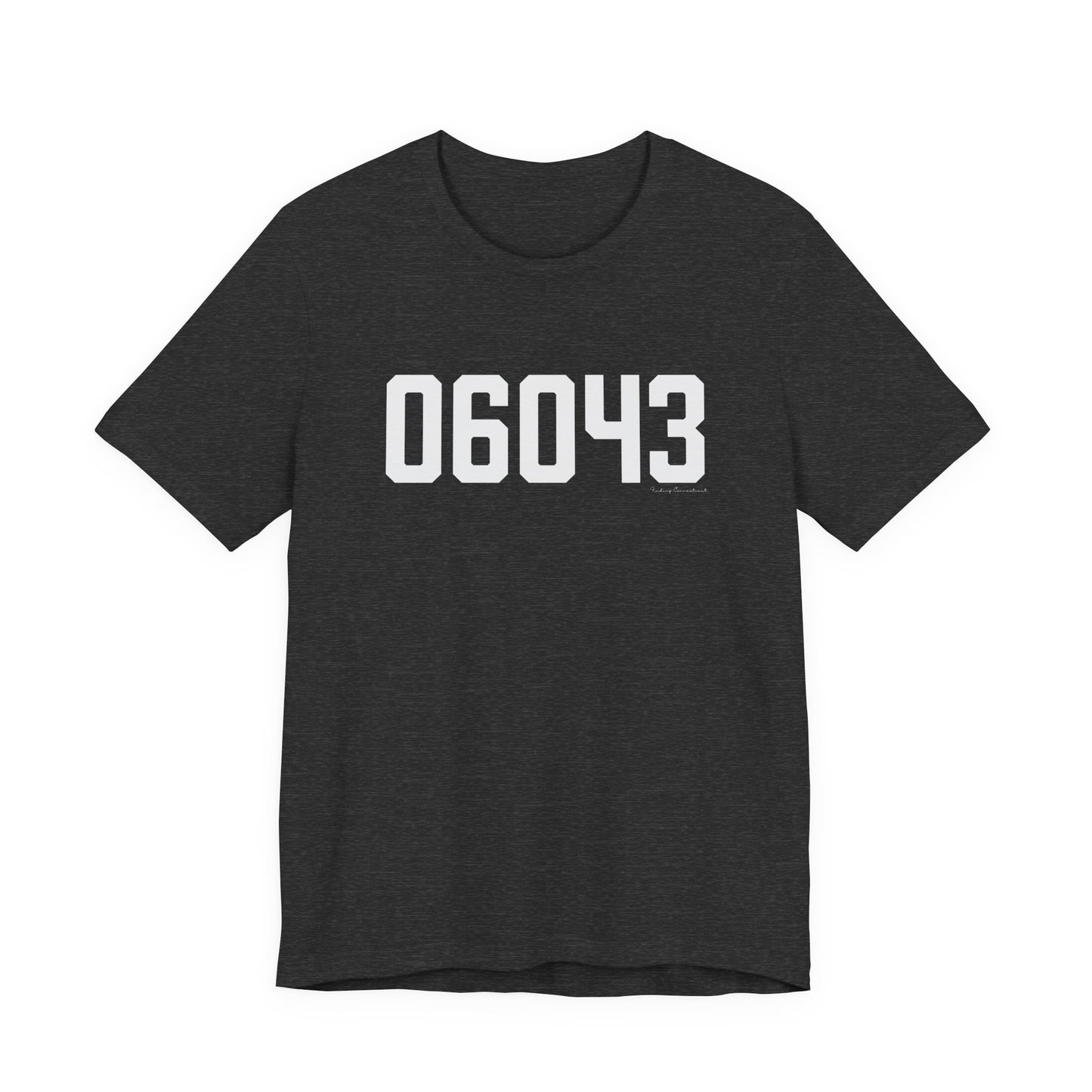 06043 Bolton CT Zip Code Unisex Jersey Short Sleeve T-Shirt
