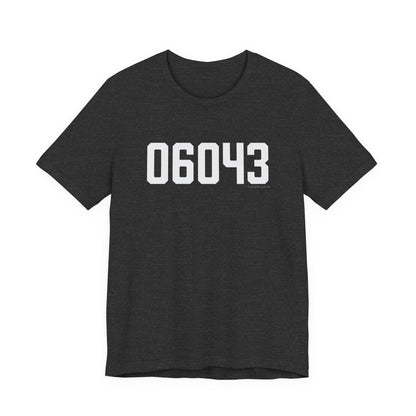 06043 Bolton CT Zip Code Unisex Jersey Short Sleeve T-Shirt