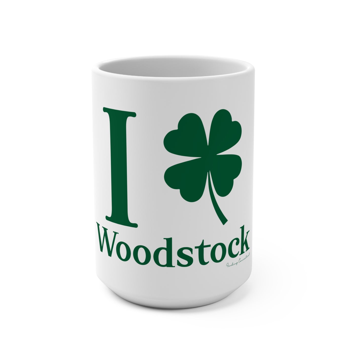 I Clover Woodstock Mug 15oz