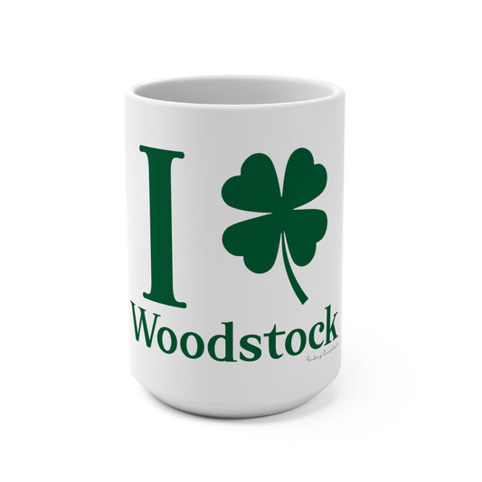 I Clover Woodstock Mug 15oz