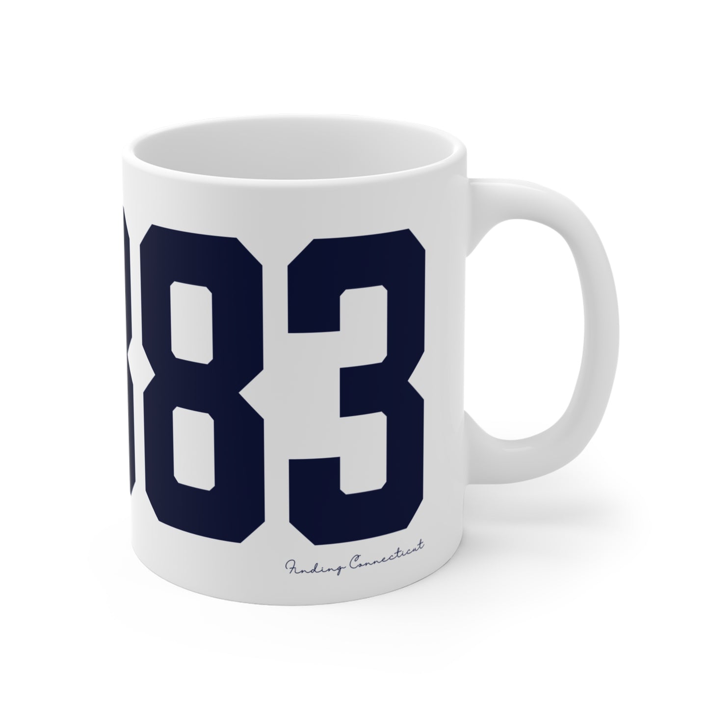 06883 Weston Connecticut Zip Code  Mug 11oz