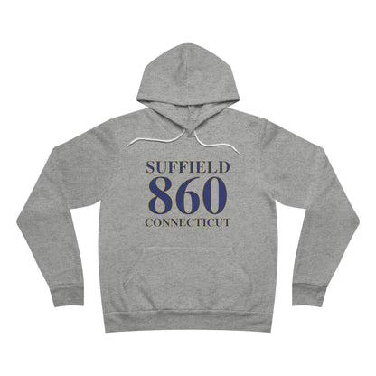 Suffield 860 Connecticut Unisex Sponge Fleece Pullover Hoodie