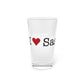 I Heart Sasco Hill. Pint Glass, 16oz