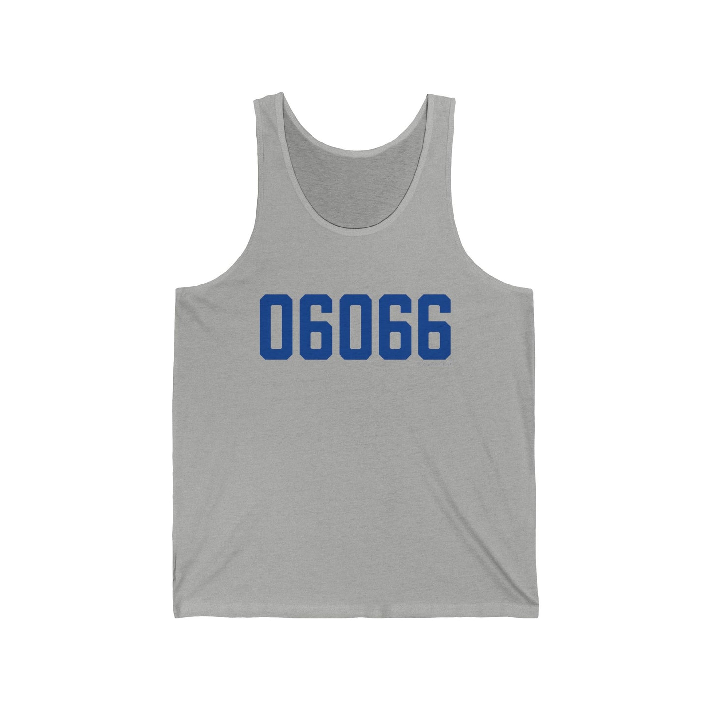 06066 Vernon Connecticut Zip Code Unisex Jersey Tank Top