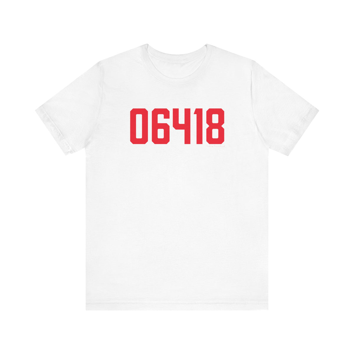 06418 Derby Connecticut Zip Code Short Sleeve T-Shirt