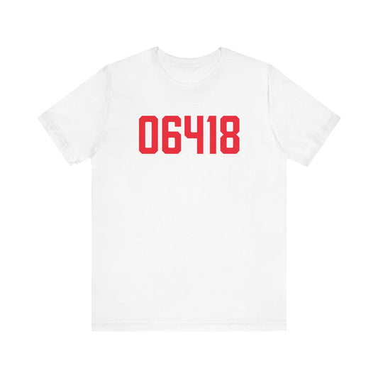 06418 Derby Connecticut Zip Code Short Sleeve T-Shirt