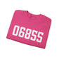 06855 Norwalk CT Zip Code Unisex Heavy Blend™ Crewneck Sweatshirt