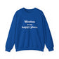 Weston Is My Happy Place Unisex Heavy Blend™ Crewneck Sweatshirt