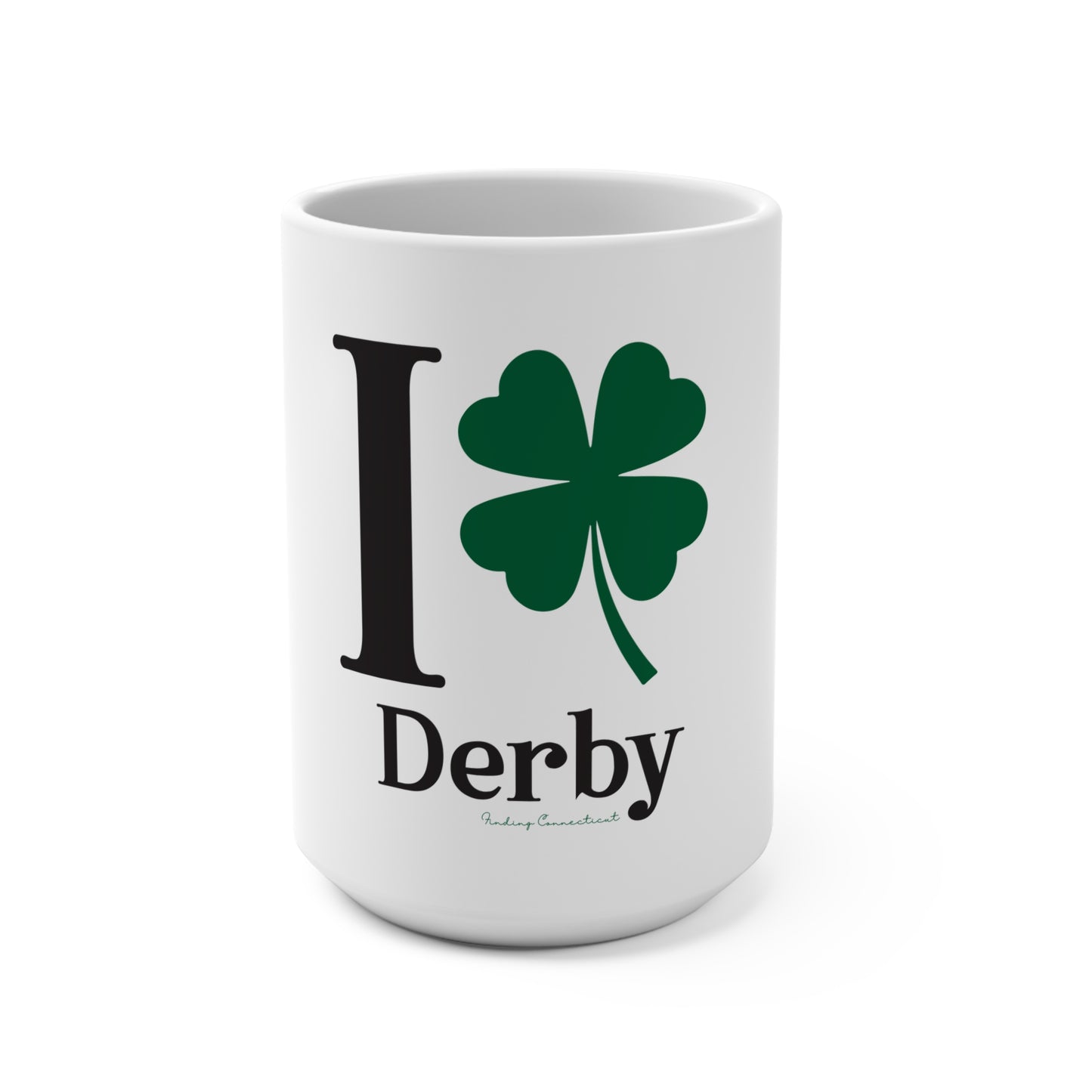 I Clover Derby Mug 15oz