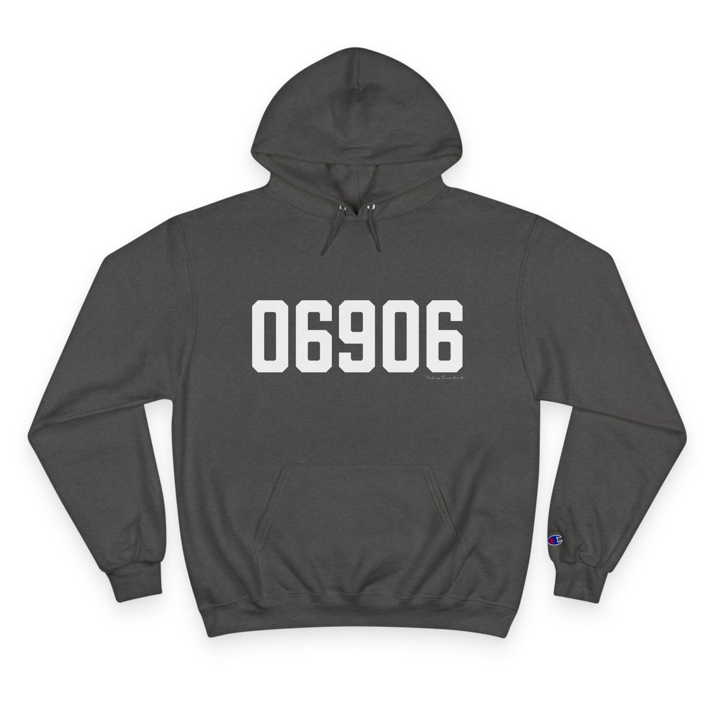 06906 Stamford CT Zip Code Champion Hoodie Sweatshirt