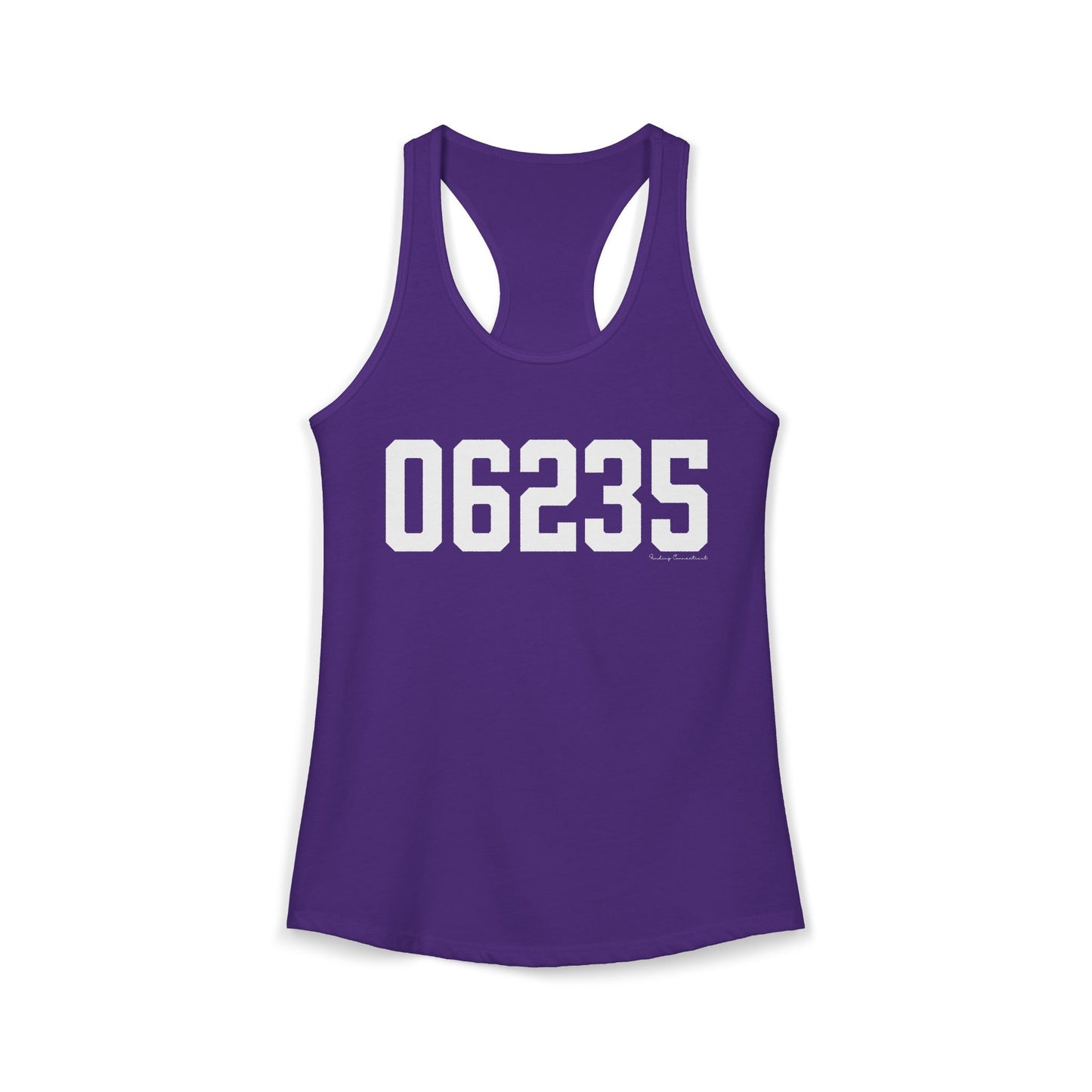 06235 Chaplin CT Zip Code Women's Ideal Racerback Tank Top