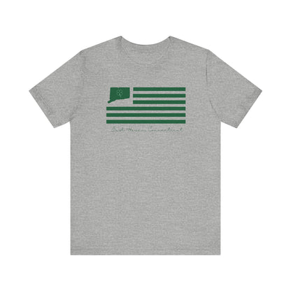 East Haven Connecticut St Patrick’s Day Flag Unisex Jersey Short Sleeve T-Shirt