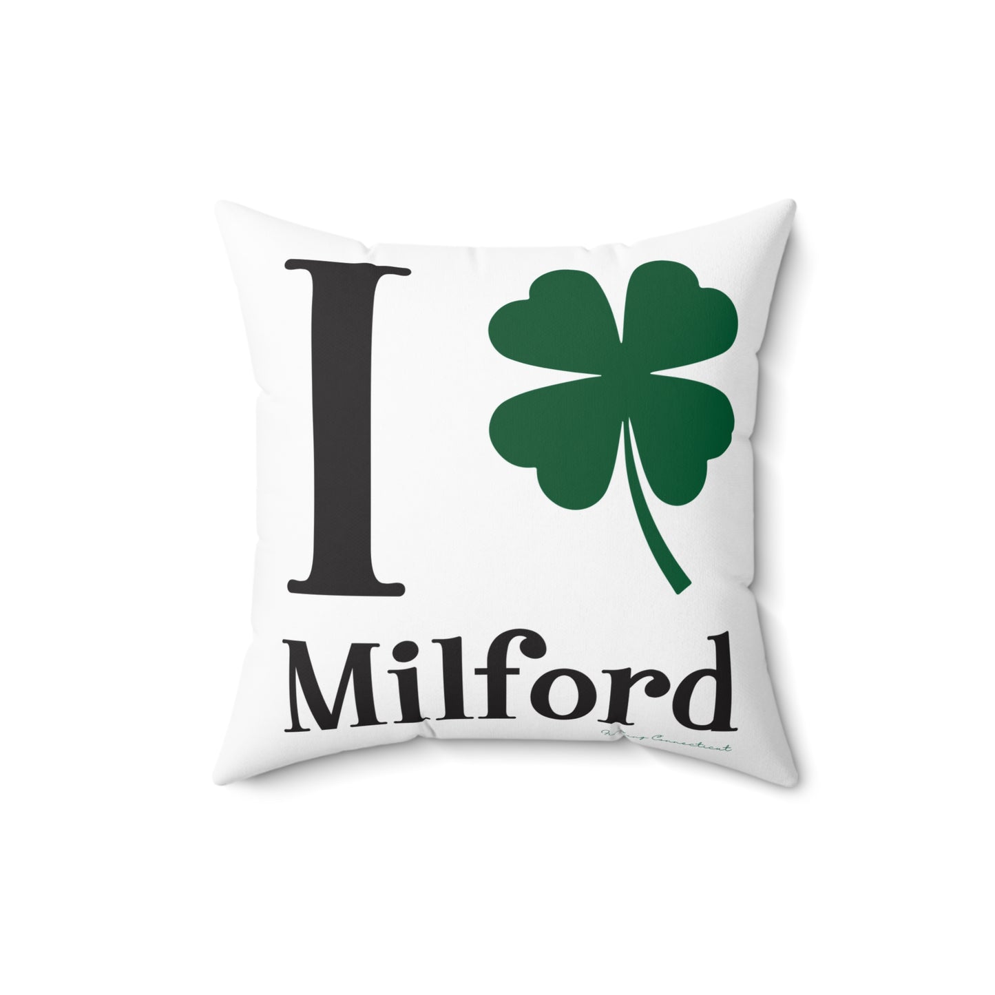 I Clover Milford  Spun Polyester Square Pillow